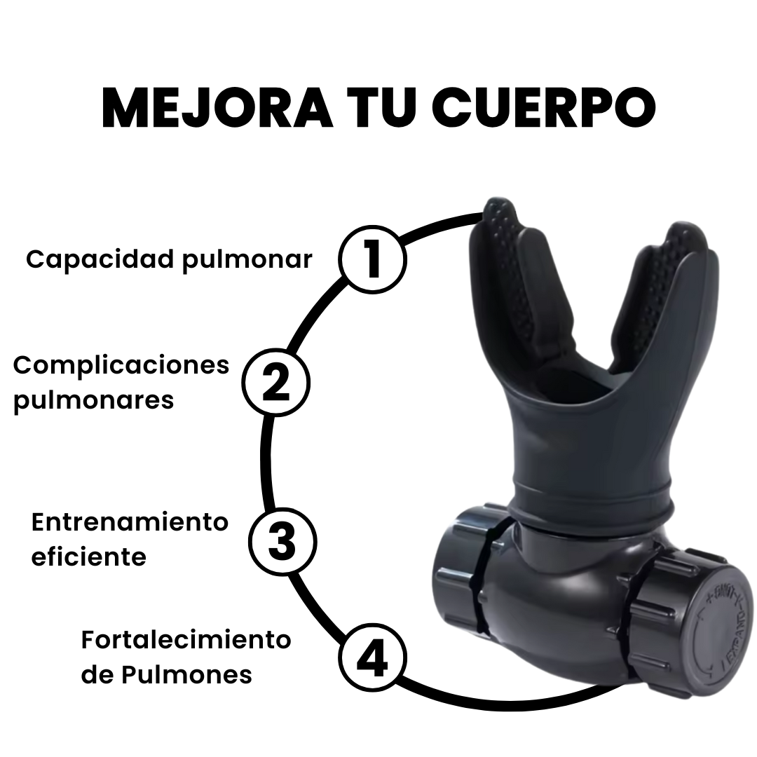 Mini Ejercitador de Pulmones